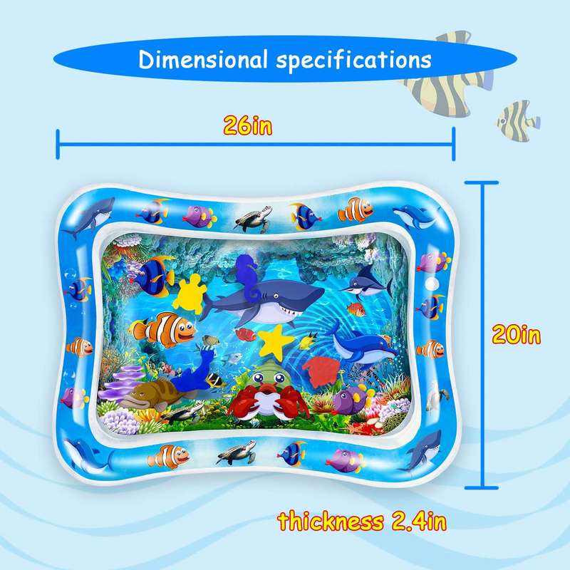 Senza® Tummy Time Mat Premium Baby Water Pool Mat