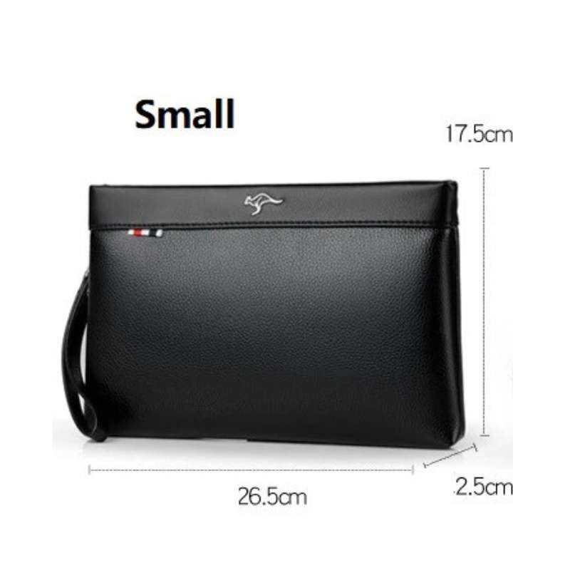 Unisex Leather Travel Clutch Hand Bag