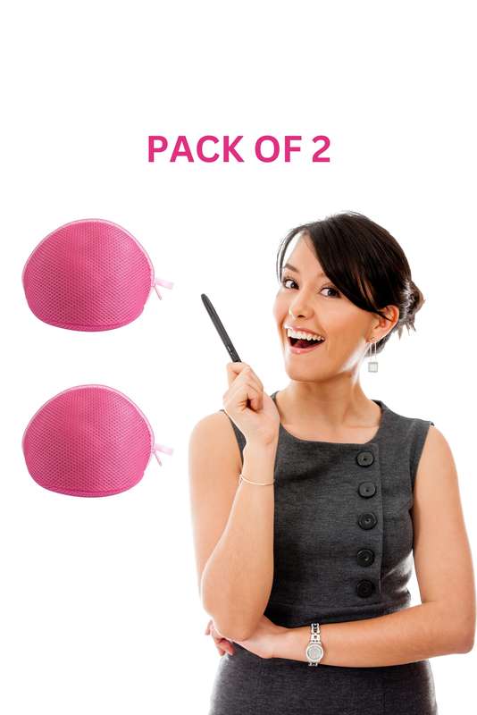 Pack Of 2 - Bra & Lingerie Mesh Washing Machine Bag