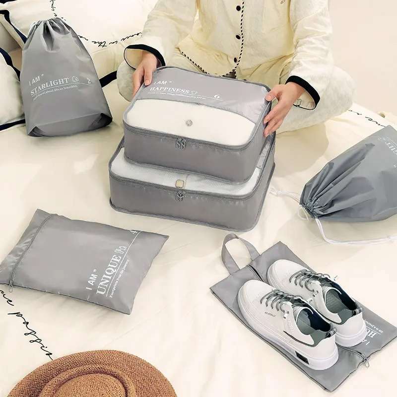 Senza® 6 Piece Travel Packing Cubes Luggage Organizer Set
