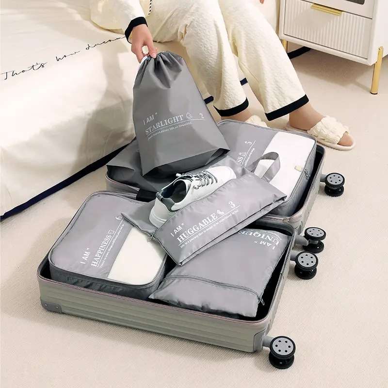 Senza® 6 Piece Travel Packing Cubes Luggage Organizer Set