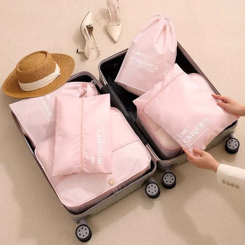 Senza® 6 Piece Travel Packing Cubes Luggage Organizer Set