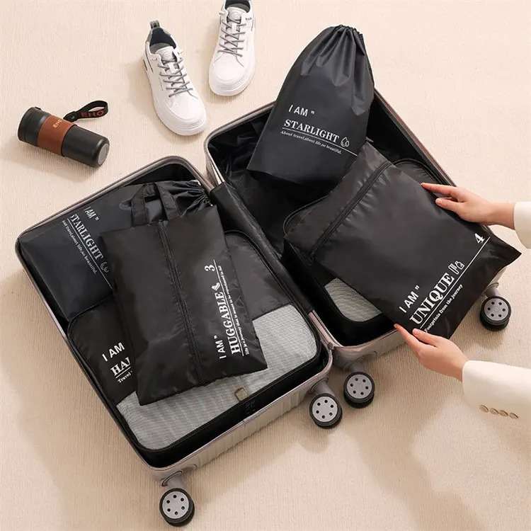 Senza® 6 Piece Travel Packing Cubes Luggage Organizer Set