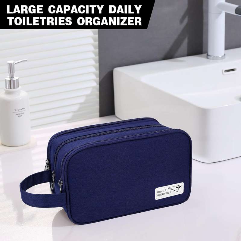 Senza® 3 Compartment Travel Toiletry Accessories Travel Bag