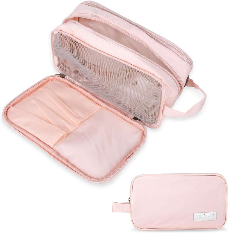 Senza® 3 Compartment Travel Toiletry Accessories Travel Bag