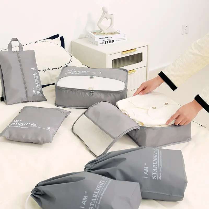 Senza® 6 Piece Travel Packing Cubes Luggage Organizer Set