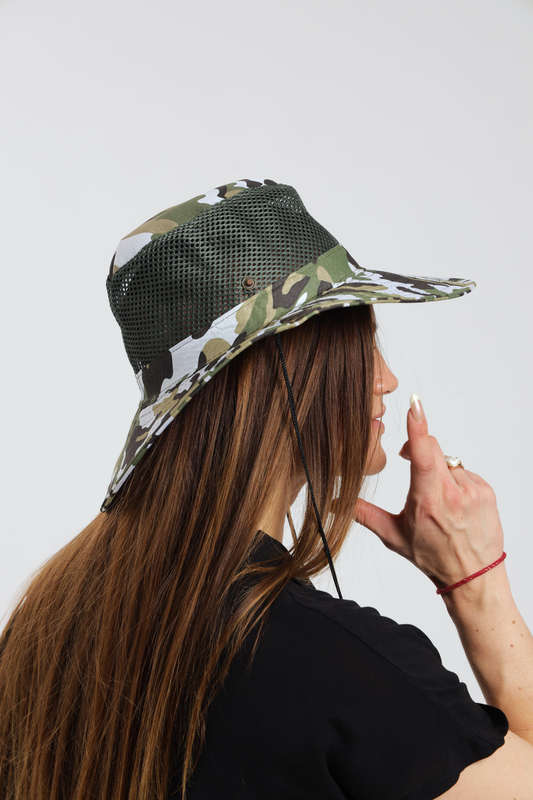 Senza Camouflage Sun Hat