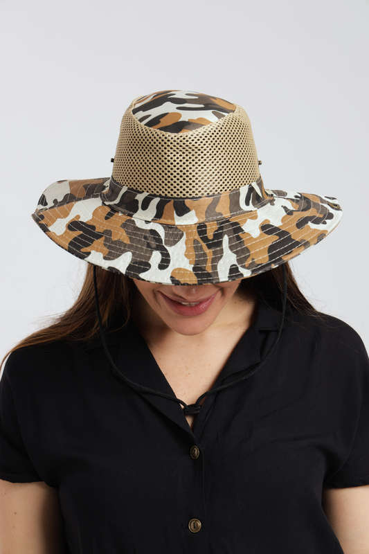 Senza Camouflage Sun Hat