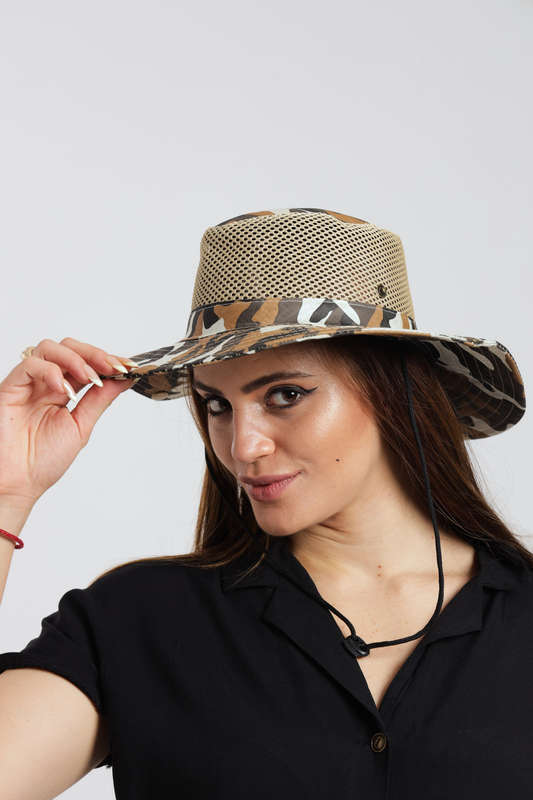 Senza Camouflage Sun Hat
