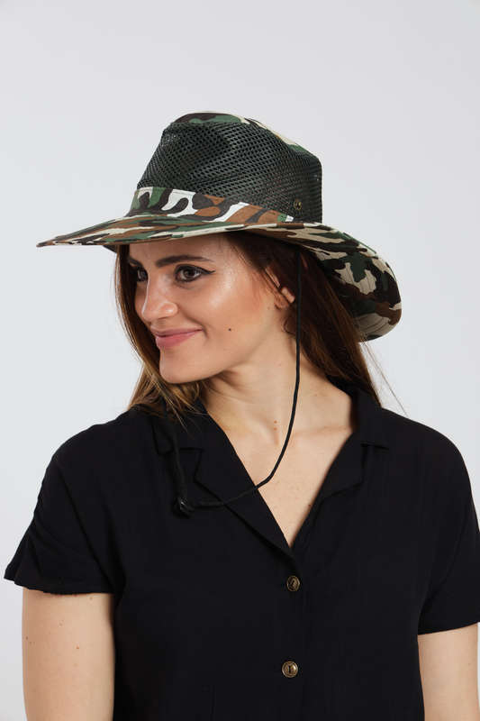 Senza Camouflage Sun Hat