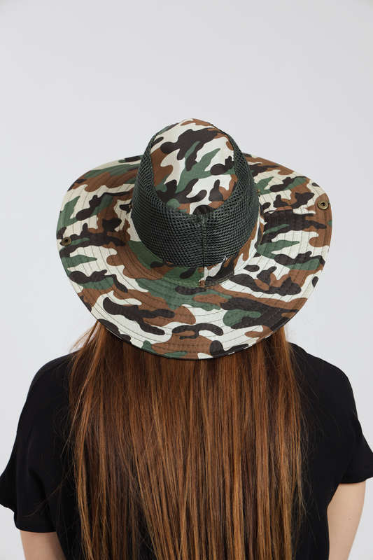 Senza Camouflage Sun Hat