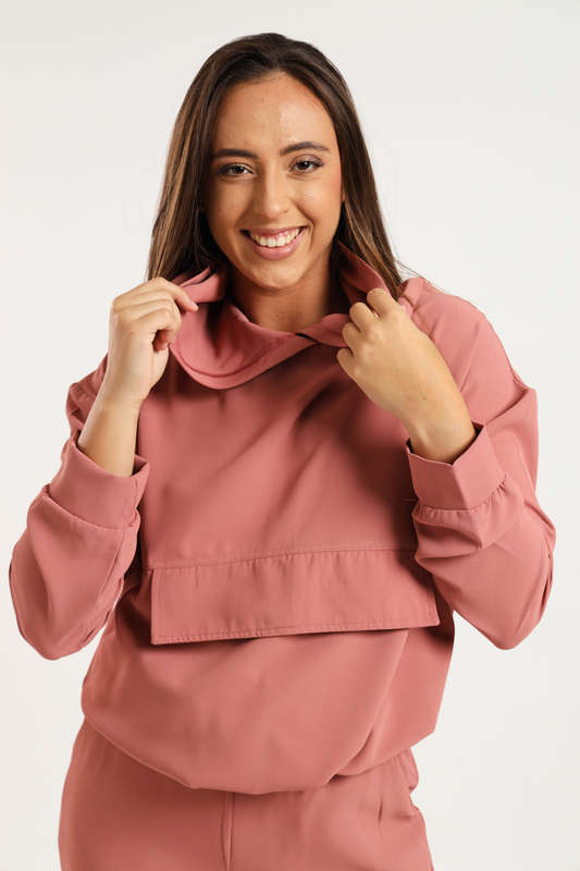 Georgia Hooded Lightweight Tracksuit Sweatsuit Set with Pockets