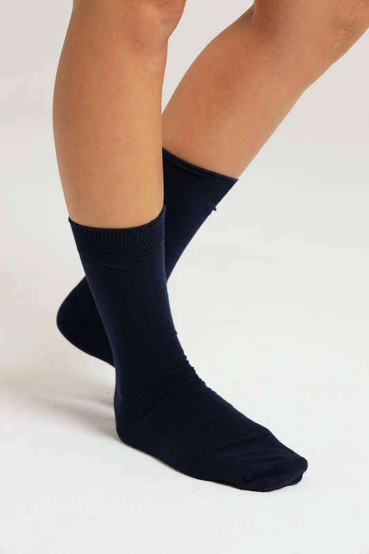 Senza Cotton Black Socks Pack Of 3