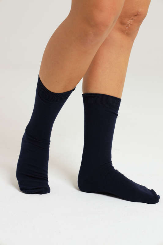 Senza Cotton Black Socks Pack Of 3