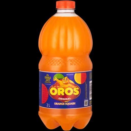 Brookes Oros Flavoured Concentrated Squash 2L