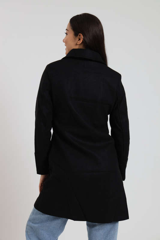 Destiny Midaxi Length Melton Winter Coat