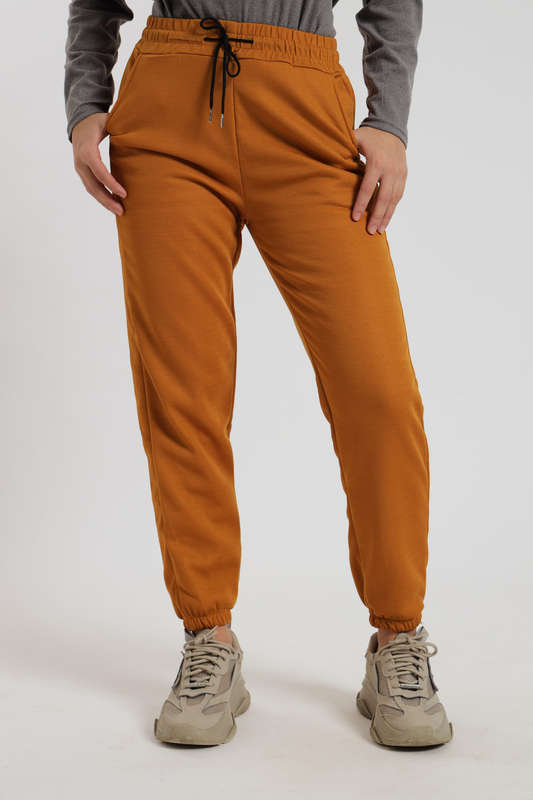 Ladies Fleece Lined Winter Track Pants With Pockets