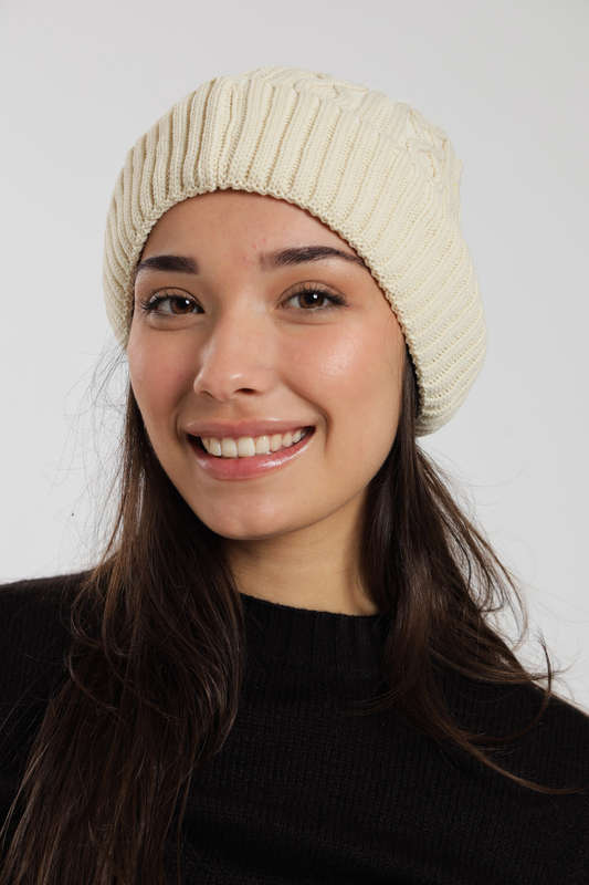 Senza Pom Pom Beanie Winter Hat