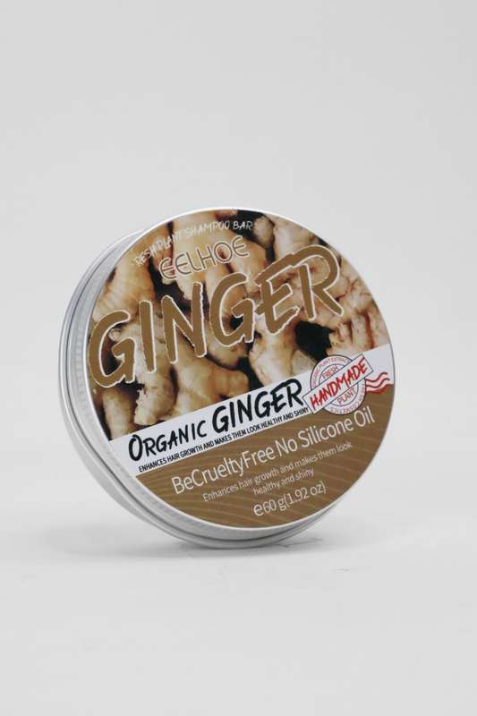 2 Pcs Ginger Hair Regrowth Shampoo Bar 60g