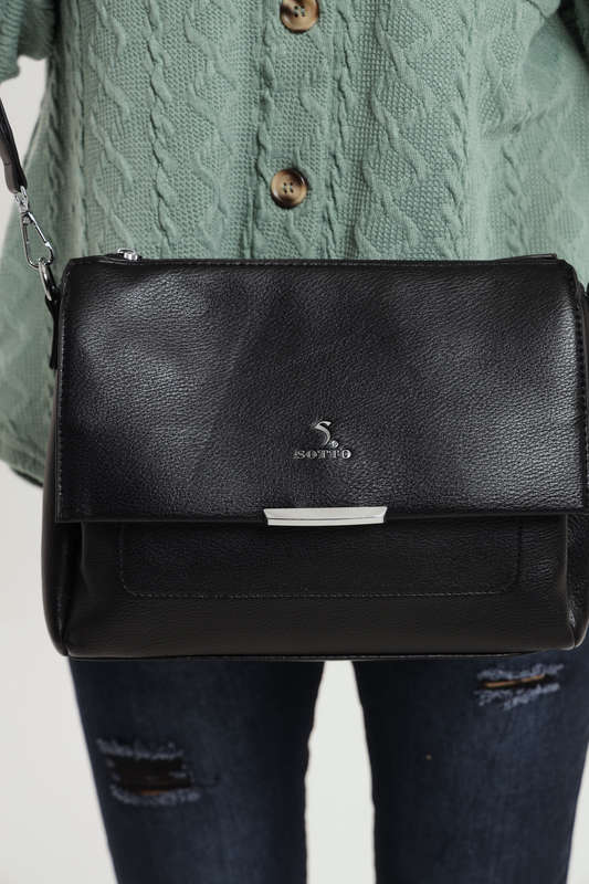 Jolie Crossbody Wide Strap Handbag Sling Bag