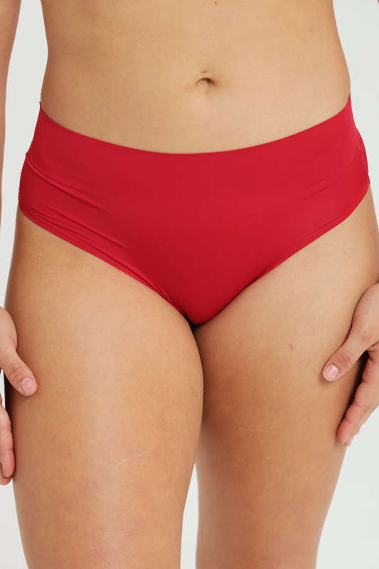 Senza® Ladies 3 Pack High Rise Semi Thong Seamless No Show Panties