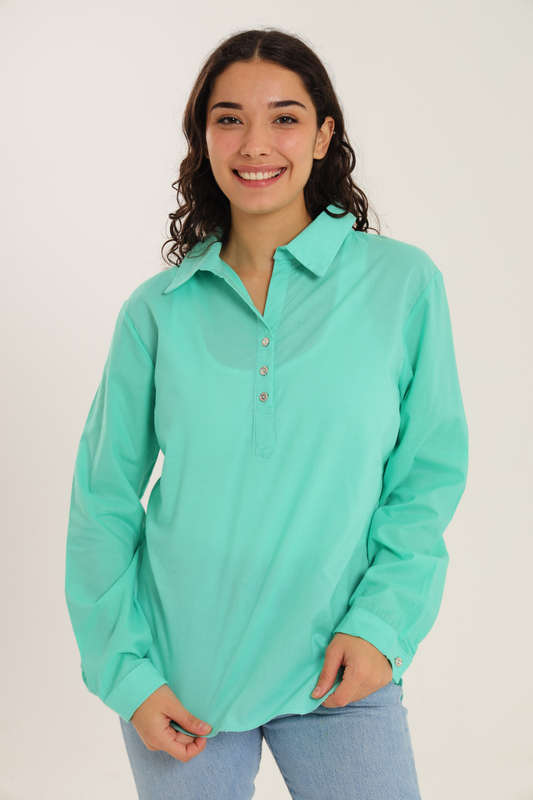 Ladies Poplin Shirt