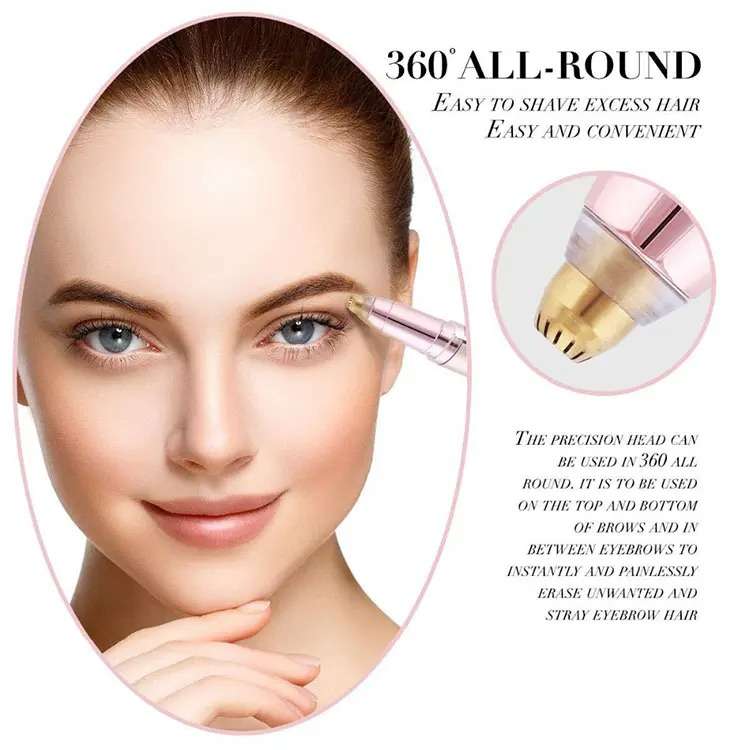 Rechargeable Eyebrow Hair Remover Epilator Pen
