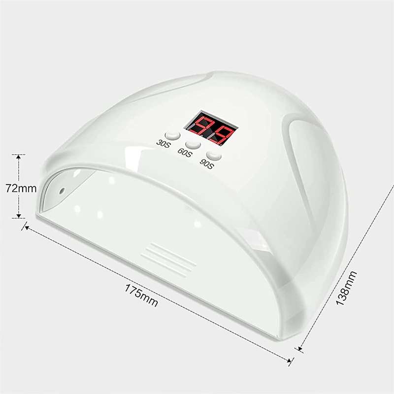Senza® 2-In-1 Led Nail Dryer &amp; Electric Nail Manicure Pedicure Drill Kit