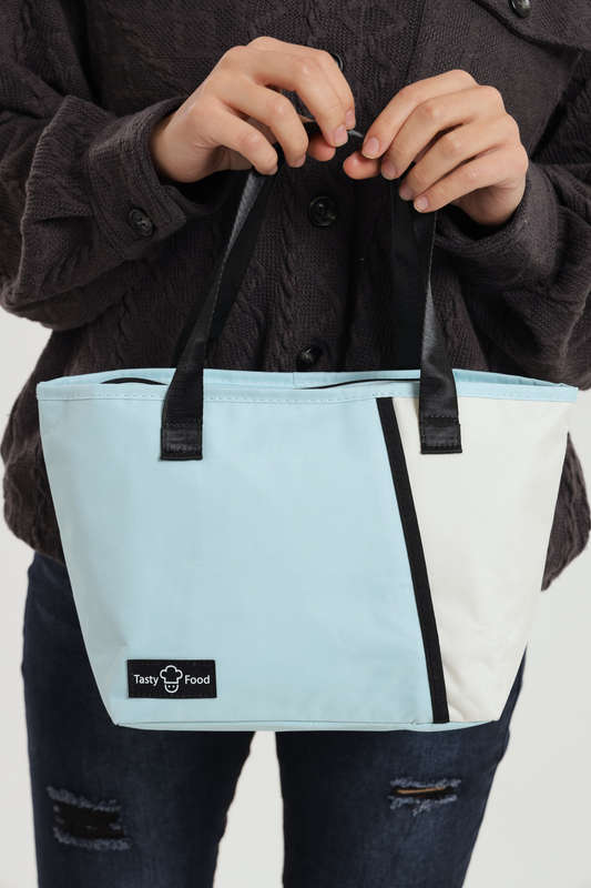 Senza Large Capacity Insulated Thermal Handbag Lunch Bag Dual Colour