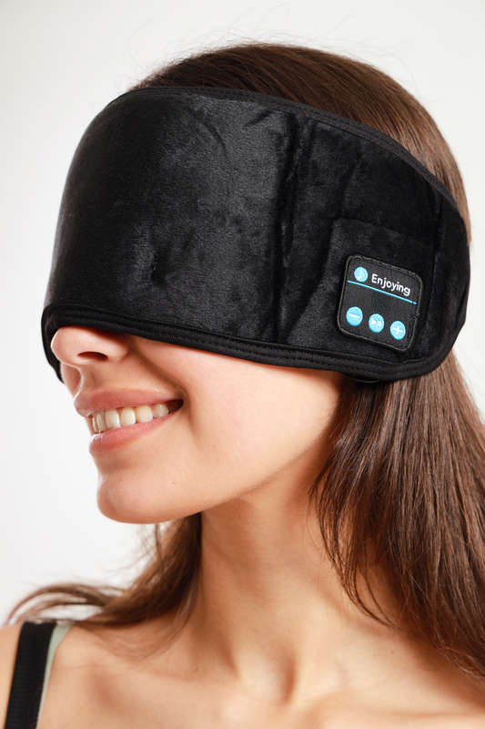 Sleeping Mask With Wireless Bluetooth Headphones