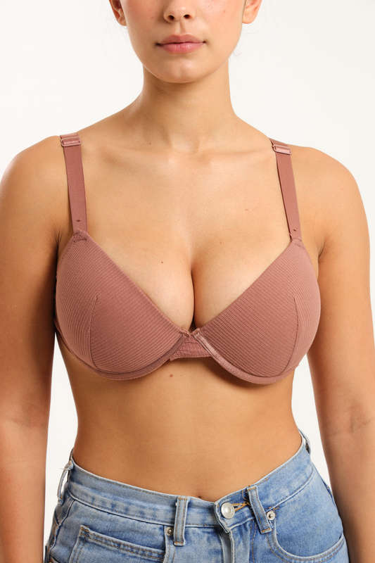 Branded Luxury Padded Underwire Bra