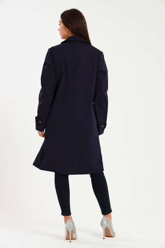 Branded Utility Trench Coat