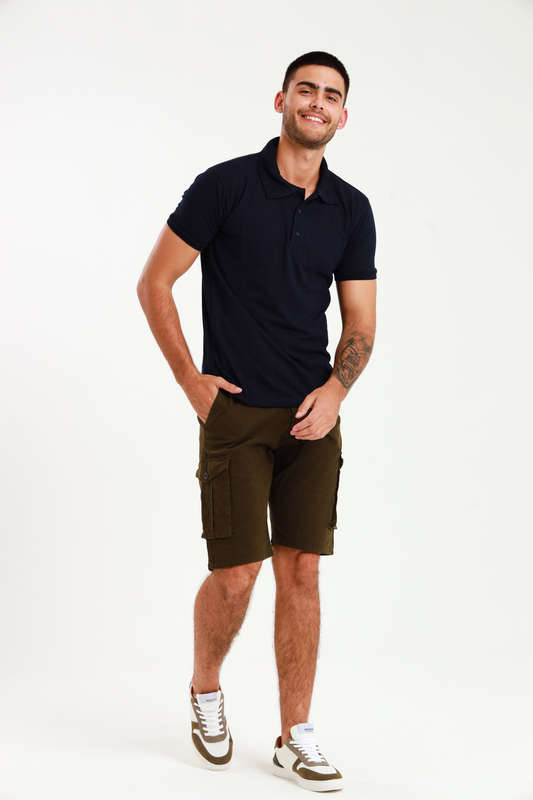 Men's Slim Fit Stretch Cotton Golfer