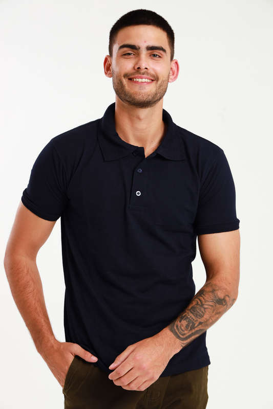 Men's Slim Fit Stretch Cotton Golfer