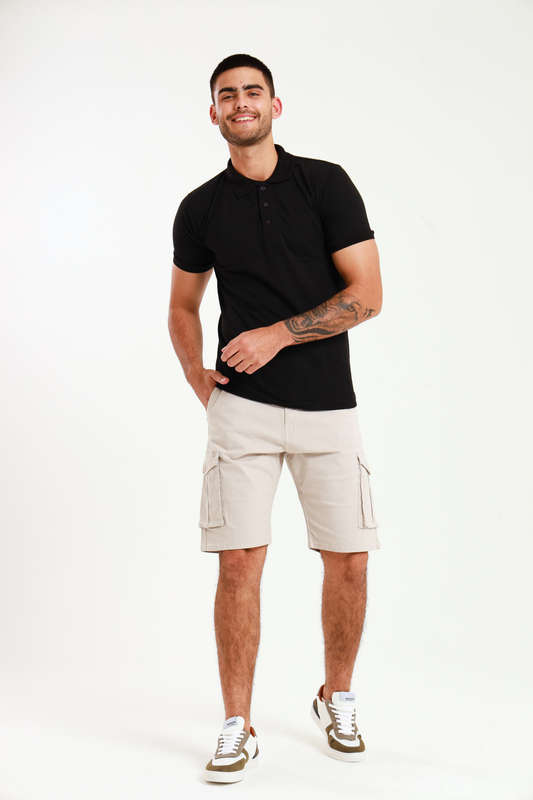 Men's Slim Fit Stretch Cotton Golfer