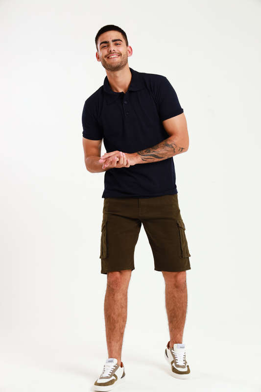 Men's Slim Fit Stretch Cotton Golfer