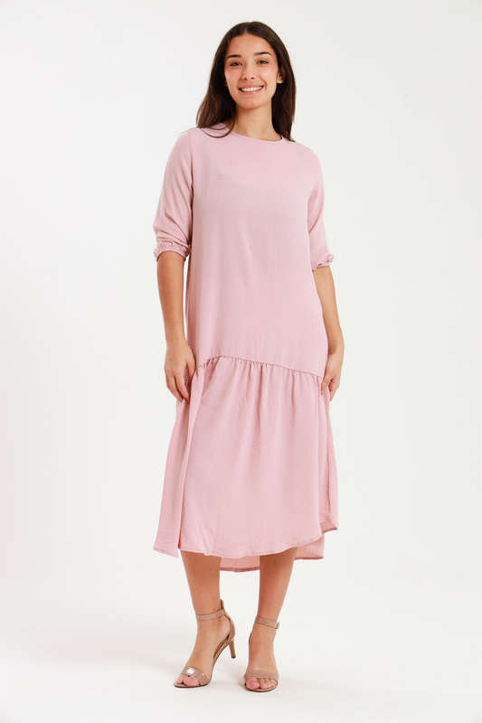 Natalia Long Sleeve Midaxi Dress