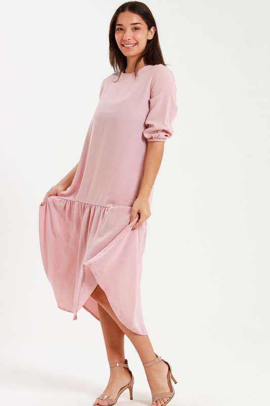 Natalia Long Sleeve Midaxi Dress