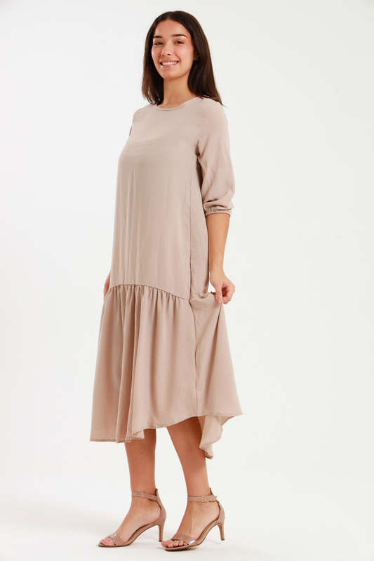 Natalia Long Sleeve Midaxi Dress