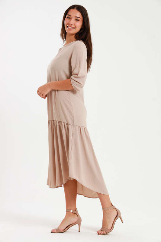 Natalia Long Sleeve Midaxi Dress