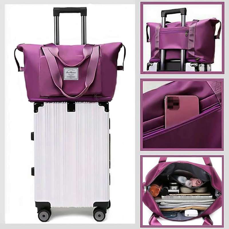 Large Capacity Folding Dry and Wet Separation Travel Sport Bag