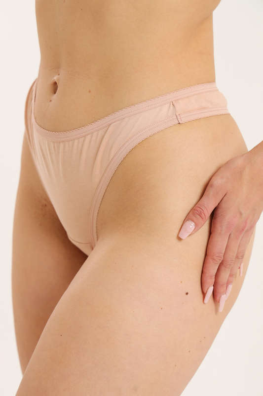 Branded 3 Pack Cotton Stretch G String Panties Assorted Pack