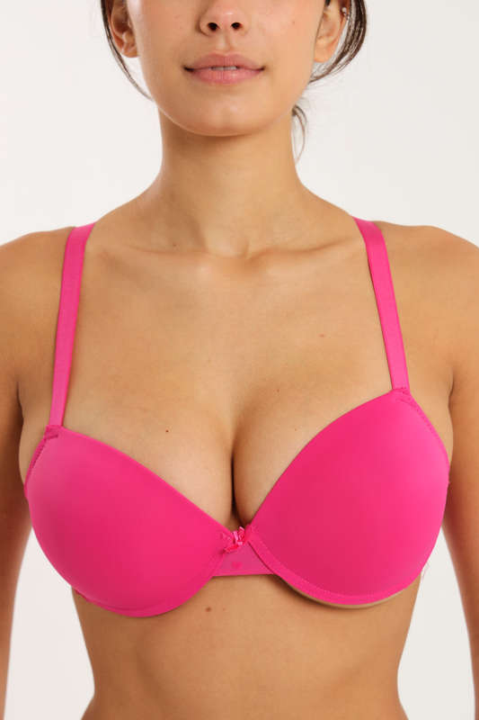 Branded Luxury Soft Touch Underwire Padded T Shirt Bra