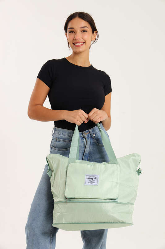 Large Capacity Folding Dry and Wet Separation Travel Sport Bag