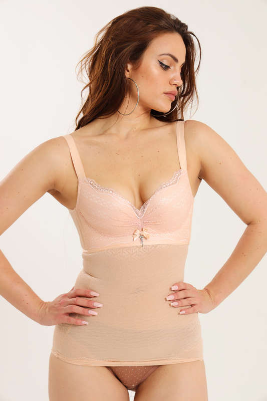 Luxury Shapewear Body Shaper With Push Up Padded Bra