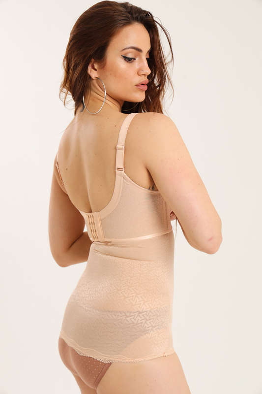 Luxury Shapewear Body Shaper With Push Up Padded Bra