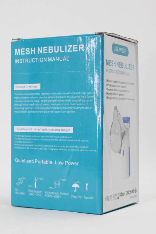 Portable Ultrasonic Mesh Nebulizer Mini Handheld Inhaler Respirator W-302