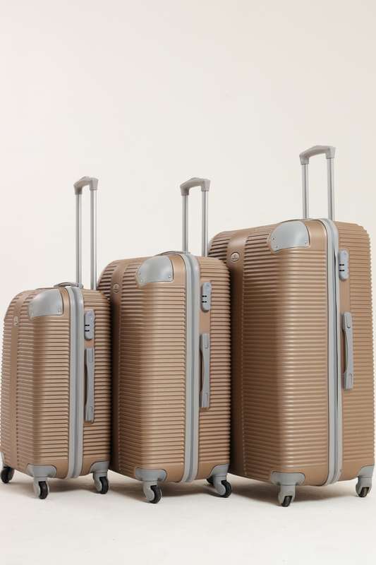 Senza® 3 Piece Hard Shell ABS Luggage Travel Set 31 Inch