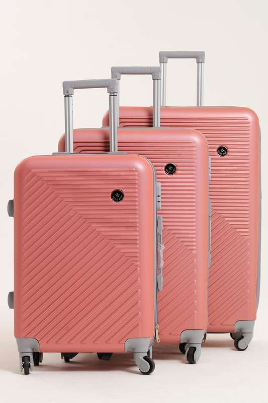 Senza® 3 Piece Hard Shell ABS Luggage Travel Set 31 Inch (Scratched To Clear)