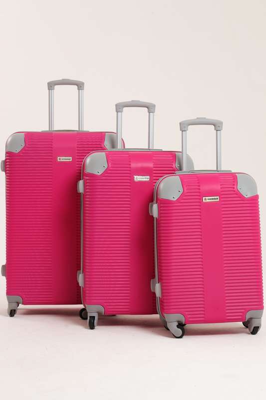 Senza® 3 Piece Hard Shell ABS Luggage Travel Set 30 Inch